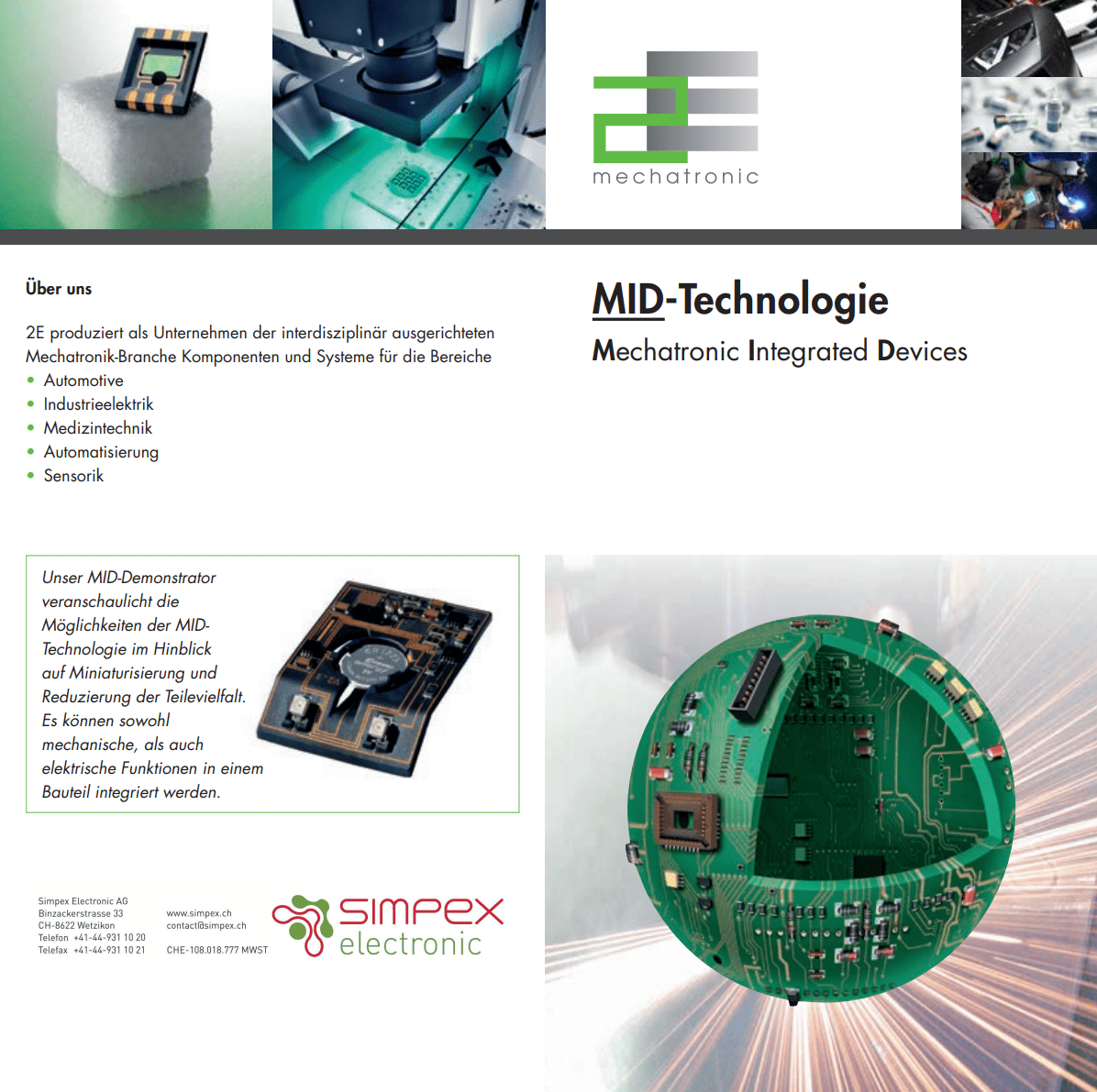 MID Technologie Details Flyer Cover Produkt Landingpage