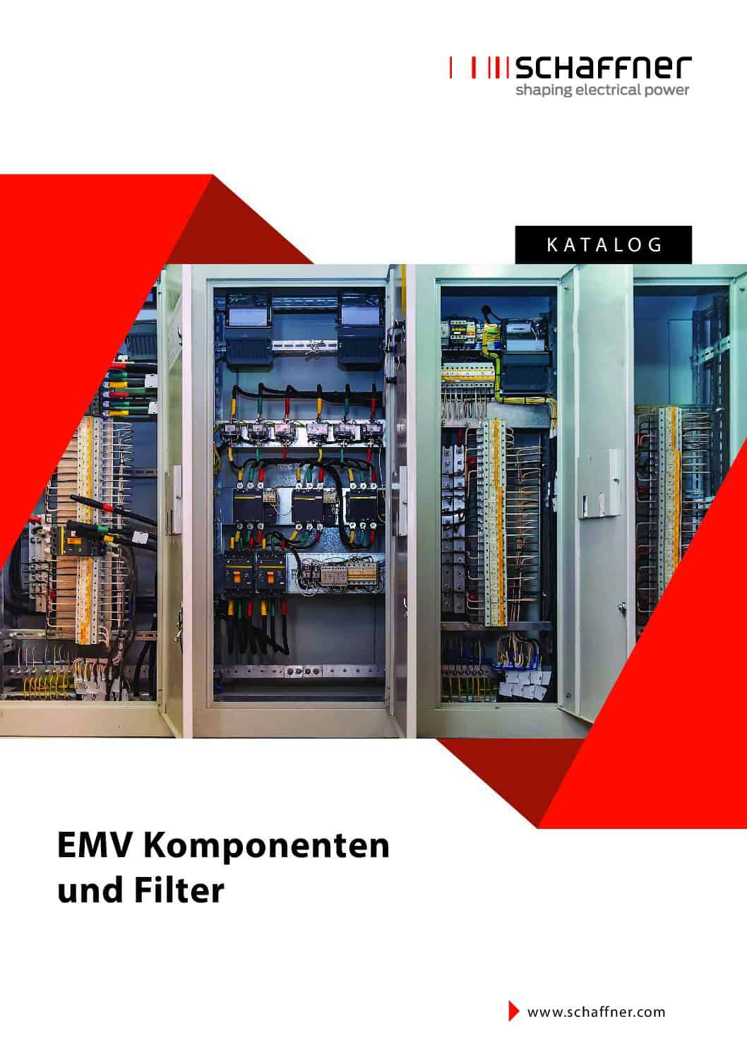 Schaffner EMV Komponenten und Filter pdf