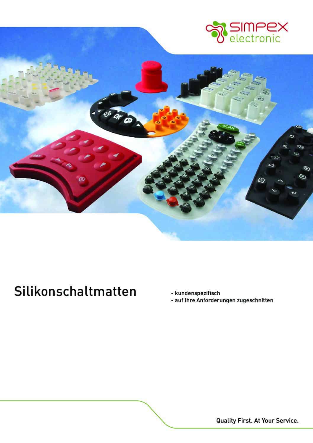 Silikontastaturen Brochure pdf