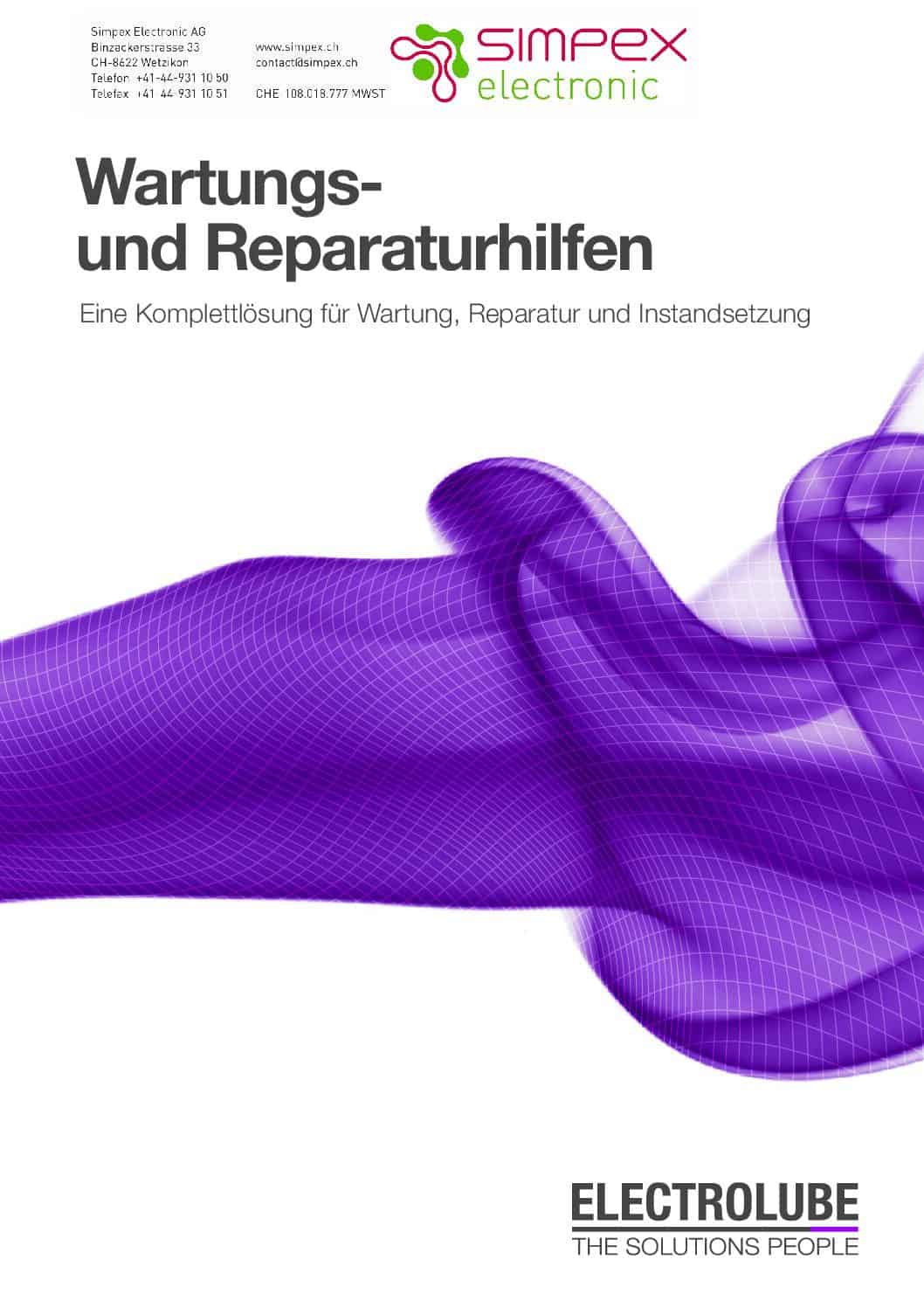 Electrolube Wartungshilfen Deutsch pdf