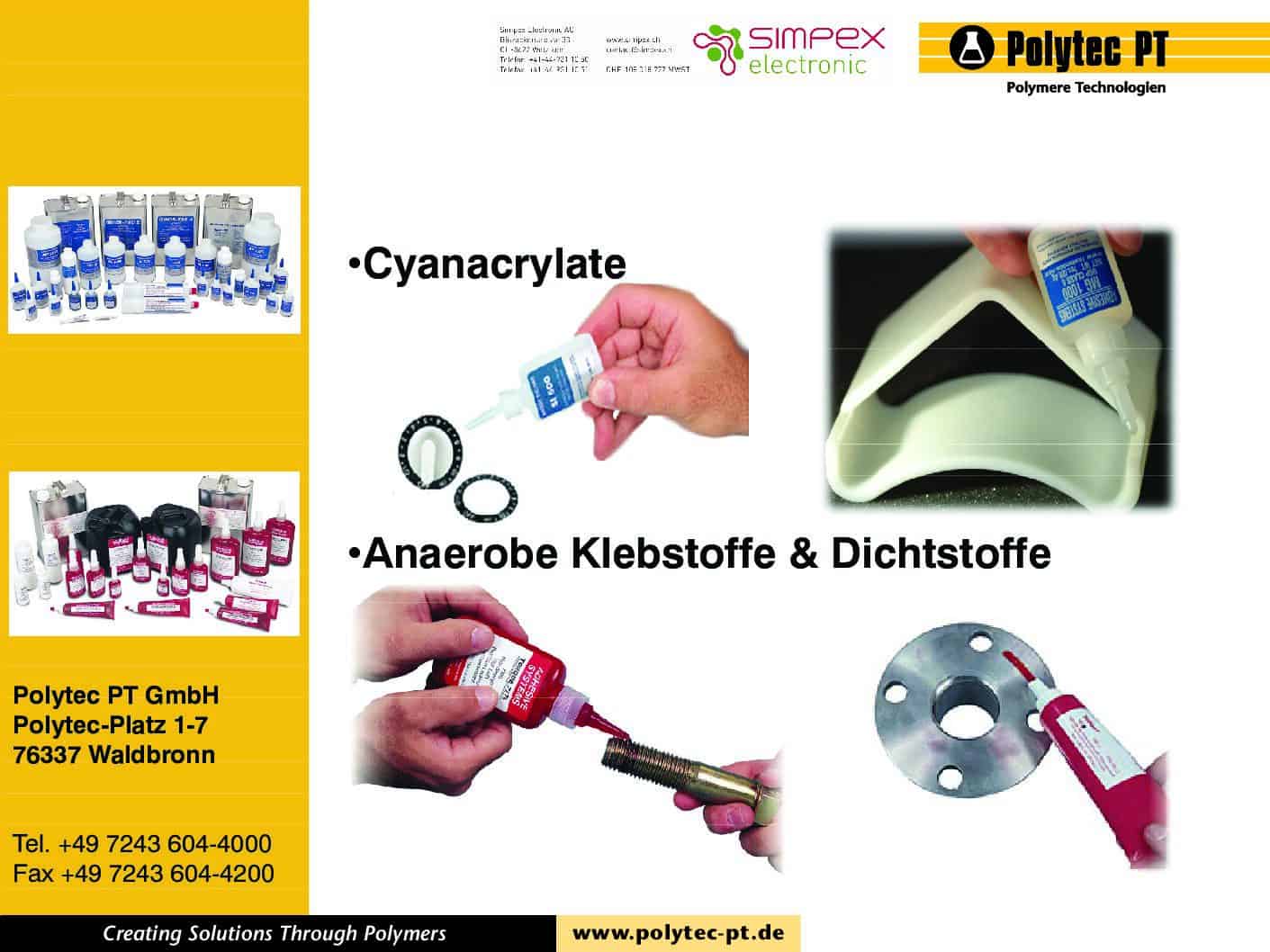 Polytec Anaerobe Cyanacrylate D pdf