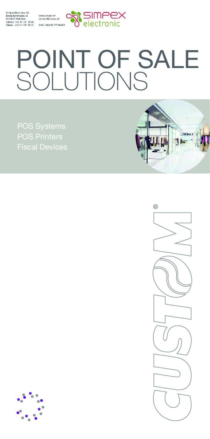 CUSTOM Point of Sale POS1 pdf
