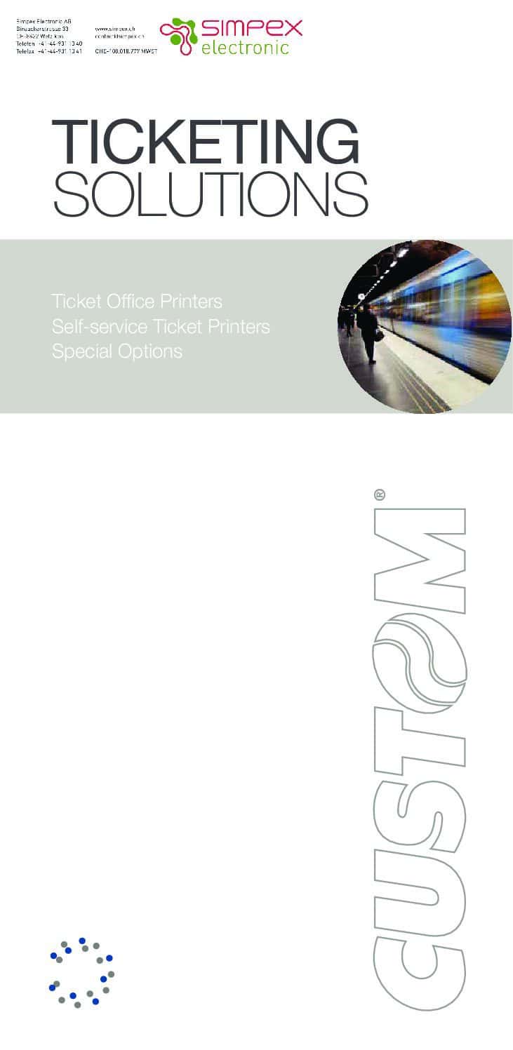 CUSTOM Ticketing TKT1 pdf