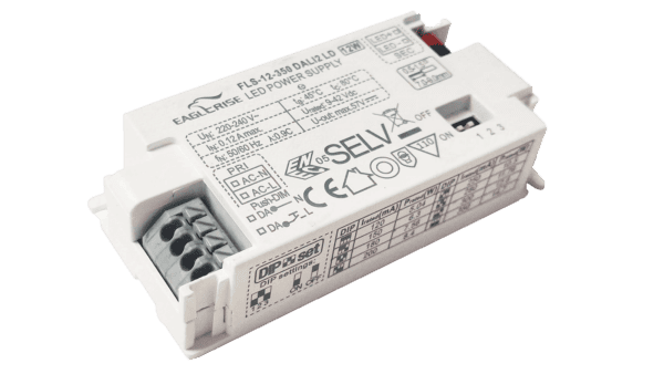 12W LED Treiber Konstantstrom 120-350mA, 9-42Vdc, DALI2, AC Push - Image 3