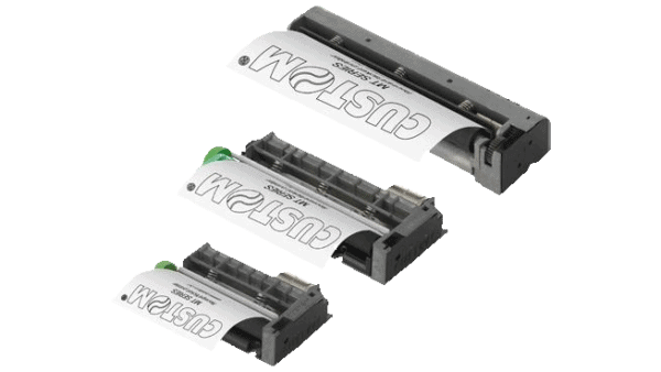 Thermodruckwerk 60mm, 8 dots/mm, 24V, Fronteinzug