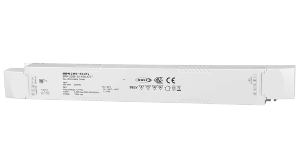 150W DALI DT6, Tunable white, 24Vdc Konstantspannung LED Treiber