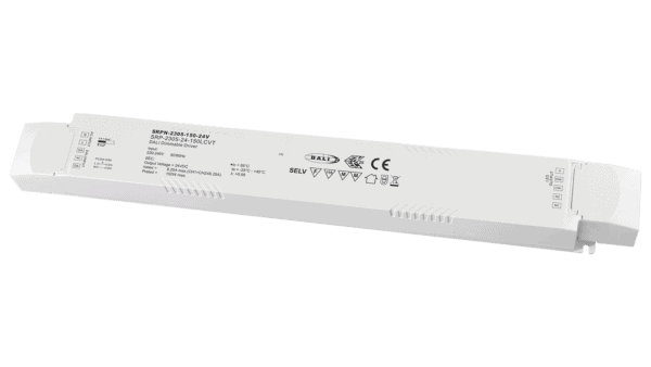 150W DALI DT6, Tunable white, 24Vdc Konstantspannung LED Treiber - Image 2