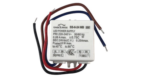 6W LED Treiber Konstantspannung 24Vdc/0.25A