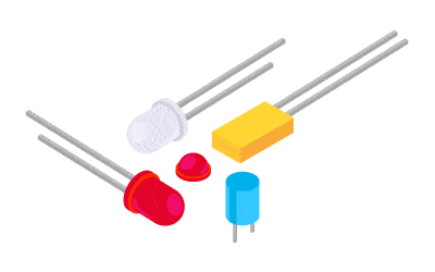kingbright trough hole led