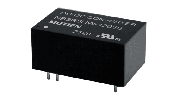 3.5W DC/DC-Wandler, Eingang 9...36V, Ausgang +15V/-15V / +0.117A/-0.117A