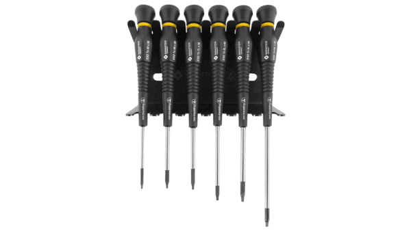 ESD TORX Schraubendreher Satz 6-tlg (inkl. ESD Ständer)