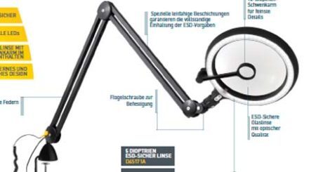Daylight iQ ESD Lupenleuchte Beitragsbild