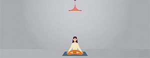 Relaxing webbanner pc