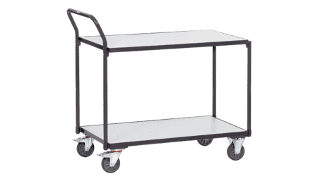 ESD-Tischwagen - 2 Böden, 850 x 500 mm