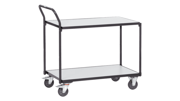 ESD-Tischwagen - 2 Böden, 850 x 500 mm