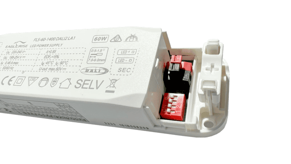 60W LED Treiber Konstantstrom 650-1400mA,9-48Vdc, DALI2, AC Push - Image 4