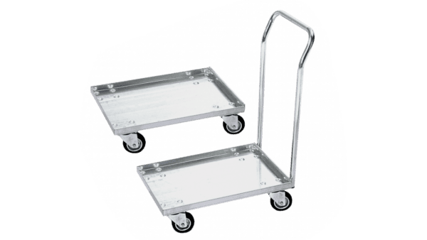 ESD-Transportrolli für Lagerbehälter (ohne Griff)