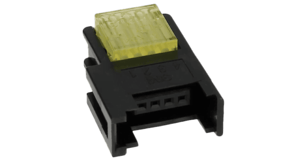 Dose Eckig 4p IDC Mini Clamp II gelb
