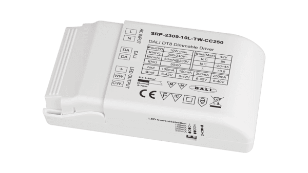 10W DALI DT8, Tunable white, Konstantstrom LED Treiber