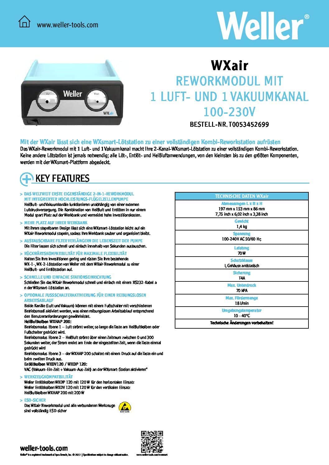 WEL DATA WXair T0053452699 DE pdf
