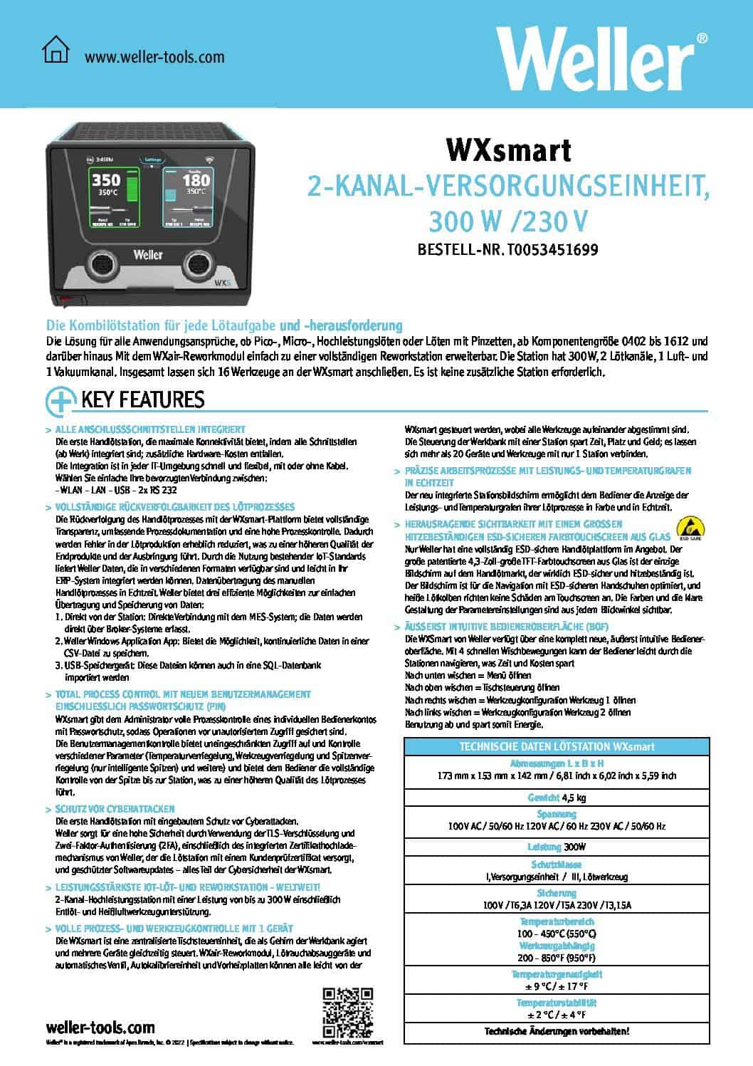 WEL DATA WXsmart T0053451699 D pdf