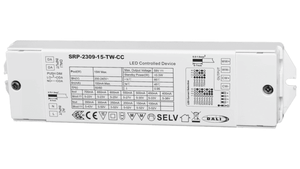 15W DALI DT8, Tunable white, Konstantstrom LED Treiber