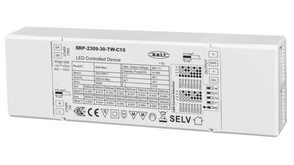 30W DALI DT8, Tunable white, Konstantstrom LED Treiber