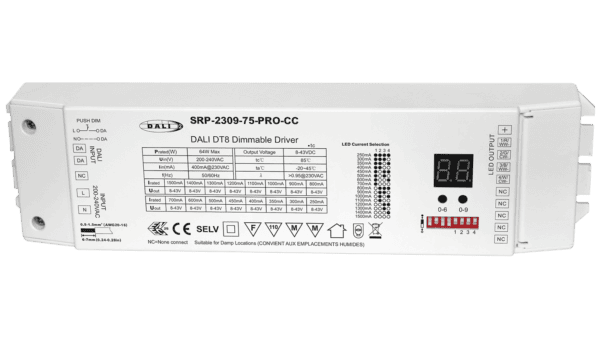 75W DALI DT8, 4in1, Konstantstrom LED Treiber