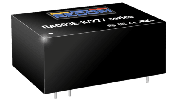 3W AC/DC
  Printmodul
      5V/600mA