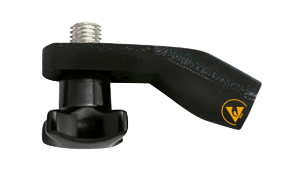 ESD Winkeladapter SPANNFIX zum Aufschrauben (M12x1,5) ableitfähig