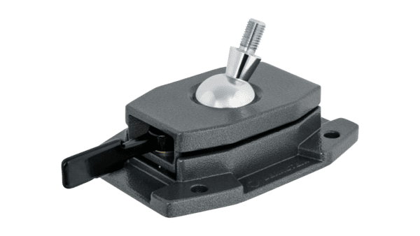 Kugelgelenk-Halter KØ40 M12x20mm Aufschrauben grau - Image 2