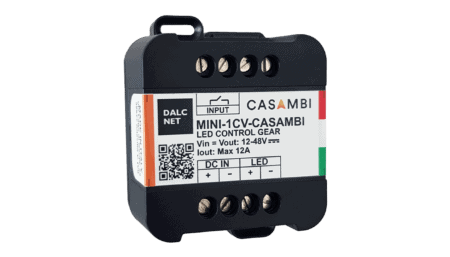 1 Kanal CASAMBI LED Dimmer, Konstantspannung 12-48VDC, kompakte Bauform