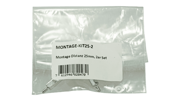 LED MODULE MONTAGE-KIT MIT 2 MAGNETEN, 25MM - Image 2