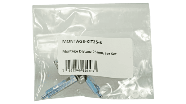 LED MODULE MONTAGE-KIT MIT 3 MAGNETEN, 25MM - Image 2