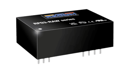 3W DC/DC Wandler, Eingang
  36…160V Ausgang +/-5V / +/-300mA, Railway