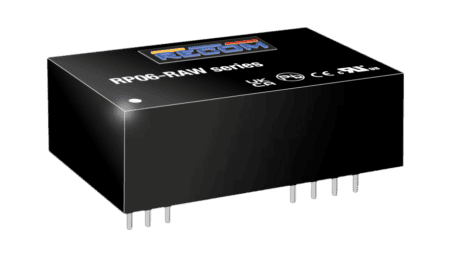 6W DC/DC Wandler, Eingang
  36…160V Ausgang +/-5V / +/-600mA, Railway