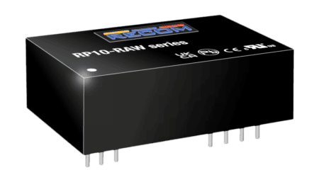 10W DC/DC Wandler, Eingang
  36…160V Ausgang +/-5V / +/-1000mA, Railway