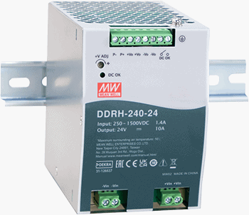 DIN Rail Montage DDRH MEAN WELL