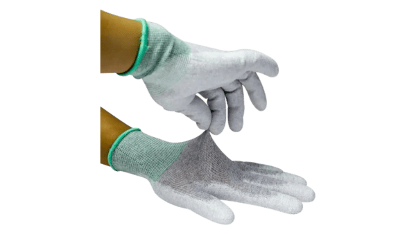ESD-Handschuhe mit antistatischer Handflächenbeschichtung, Nylon - Image 2