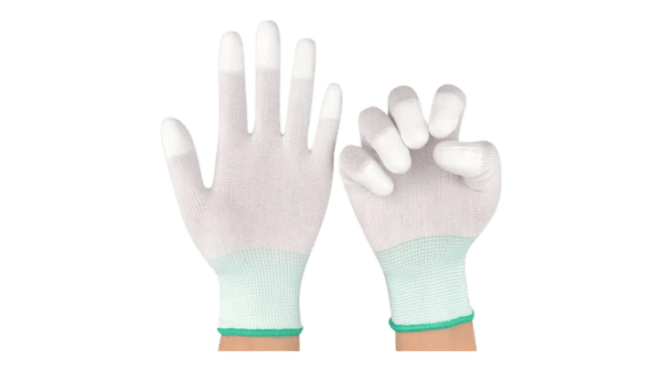 ESD Handschuhe mit Fingerspitzenverstärkung, Nylon