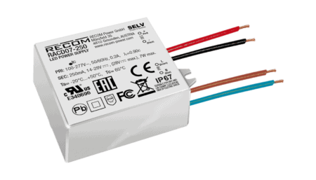 7W LED Treiber 350mA/10...20V