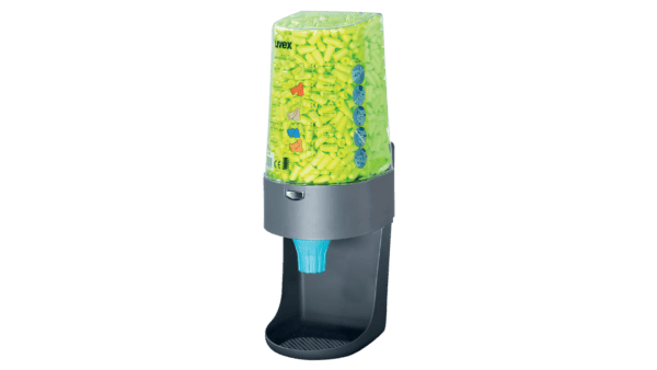 uvex Dispenser "one2click" mit 600 Paar x-fit Gehörschutzstöpsel (SNR 37 dB)