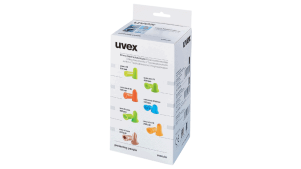 uvex x-fit Gehörschutzstöpsel SNR 37 dB 300 Paar lose in der Nachfüllbox