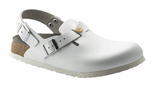 Offene ESD-Schuhe "Tokio Birkenstock", Weiss