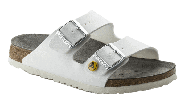 Offene ESD-Schuhe "Arizona Birkenstock", Weiss - Image 5