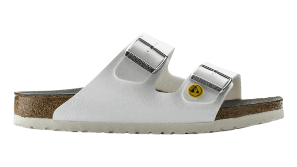 Offene ESD-Schuhe "Arizona Birkenstock", Weiss - Image 6