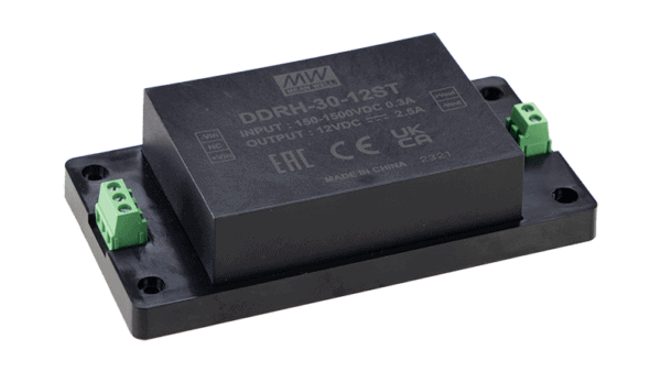 30W DC/DC-Wandler, Eingang 150...1500Vdc, Ausgang 48V/0.625A