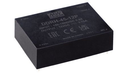 45W DC/DC-Wandler, Eingang 150...1500Vdc, Ausgang 12V/3.75A