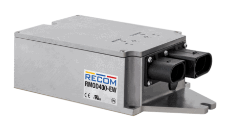 400W Off Highway Vehicle DC/DC Wandler In: 33.6...125Vdc / Out 13Vdc/30.8A