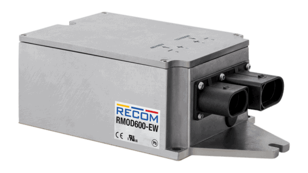 600W Off Highway Vehicle DC/DC Wandler In: 33.6...125Vdc / Out 13Vdc/46.2A